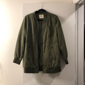 Green Zip Jacket